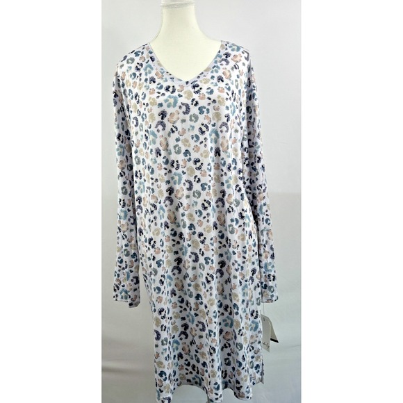 Wonderly NWT Intimates Nightgown Women's XL Abstract Luxuriously Soft Comfy Belk - Picture 1 of 9